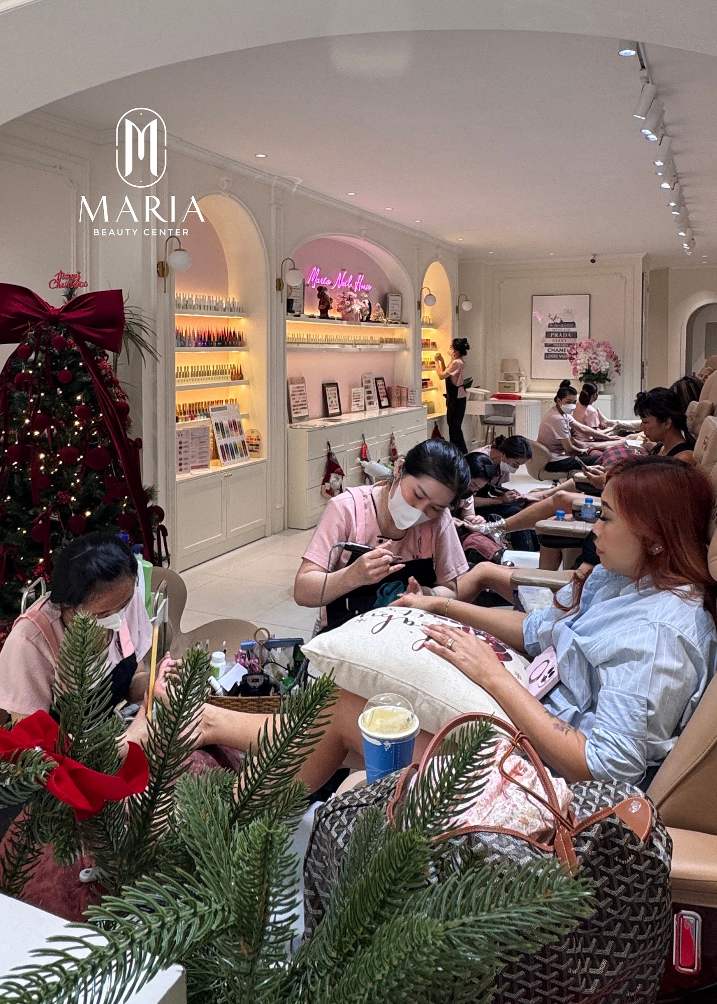 Maria Nail & Spa | Nail Care, Massage, Hair Wash, Lash, Facial | Thao Dien D2