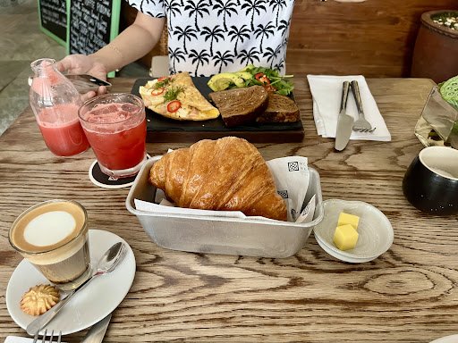Breakfast spread