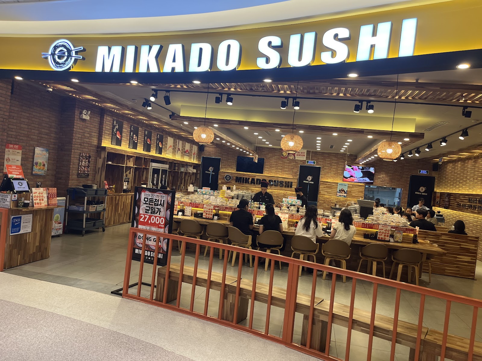 Mikado Sushi Crescent Mall Q.7 - Conveyor Belt Sushi Restaurant in Thao Dien