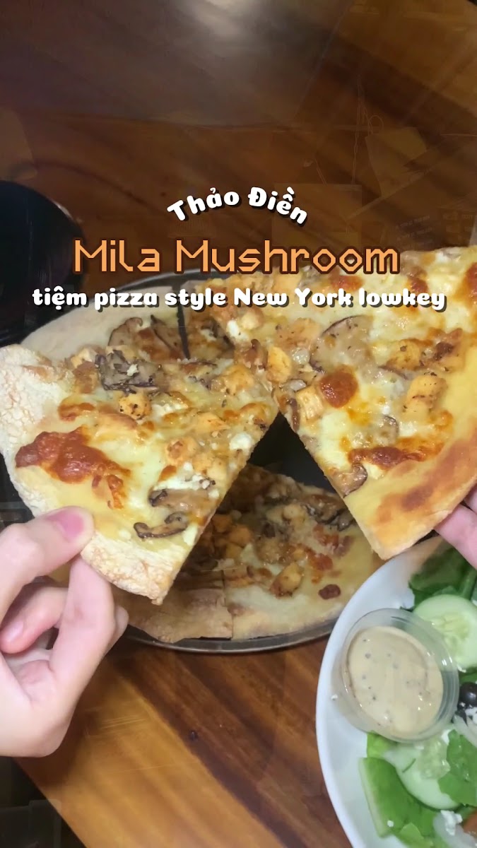 Mila Mushroom Pizza - Thảo Điền photo 2 in Thao Dien