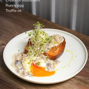 Truffle Mushroom Toast