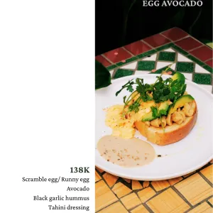 Scramble Egg Guacamole at MINDFULLY