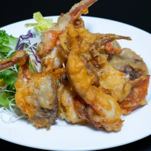 Japanese-style fried crab at MISEN