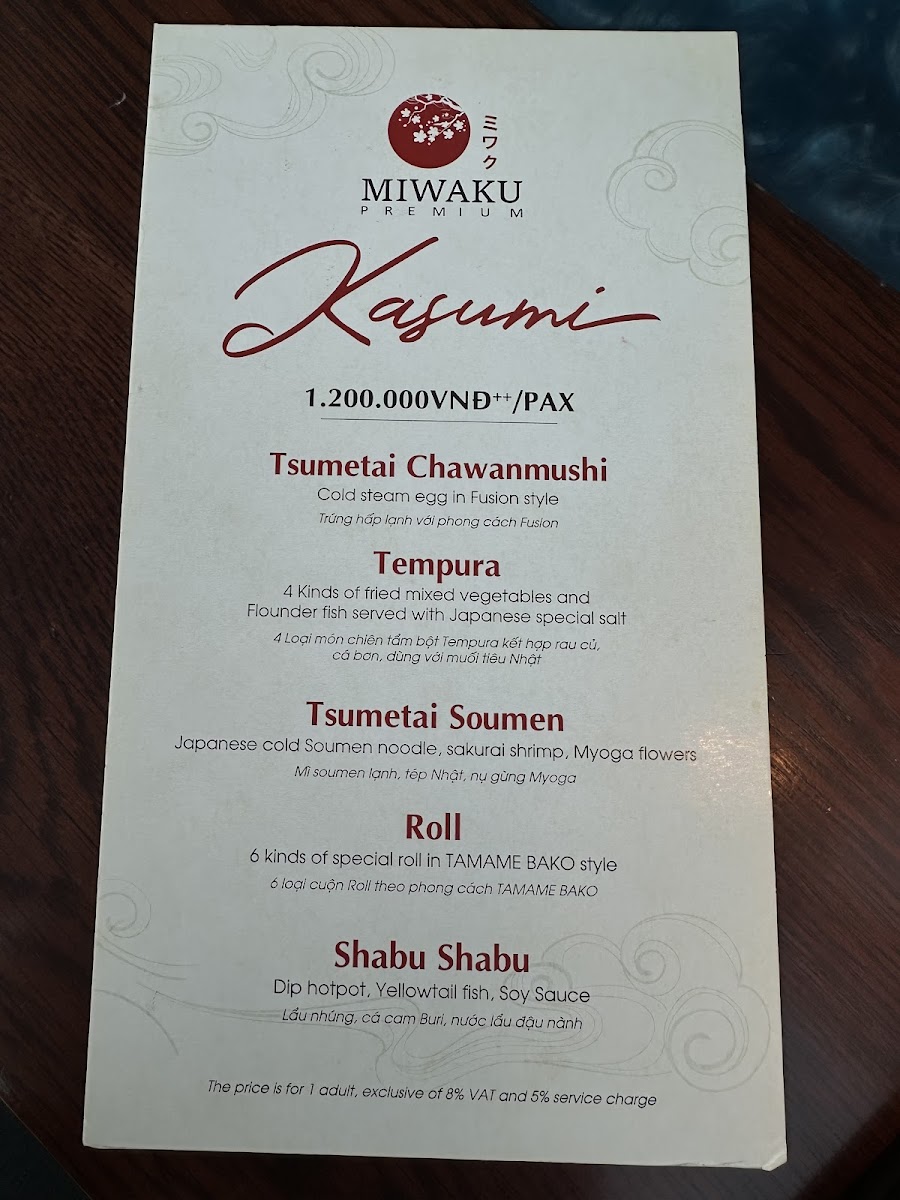 Miwaku Premium - Japanese Fusion Cuisine photo 11 in Thao Dien