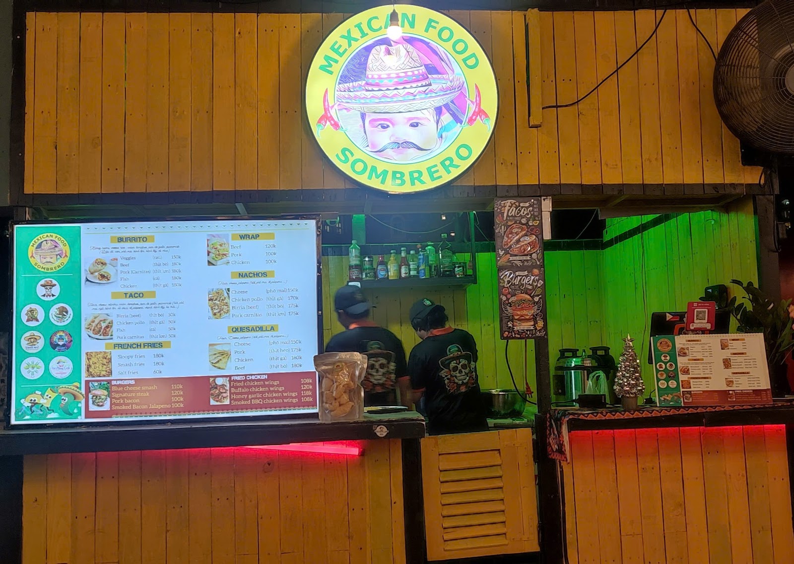 Mixecan food sombrero (mixepino) Mexican restaurant in Thao Dien - exterior