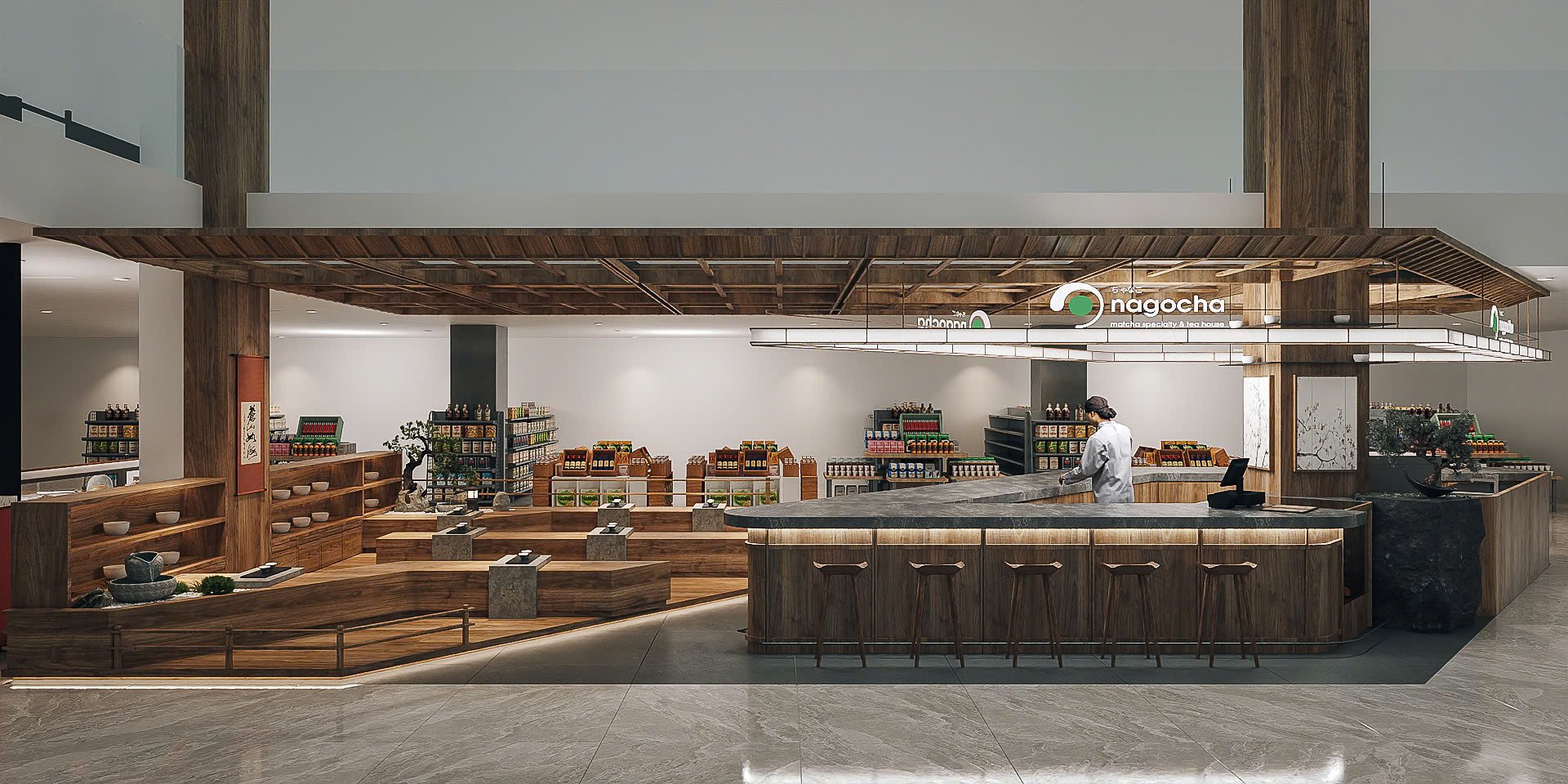 NAGOCHA Matcha Specialty & Tea House @ Vincom Mega Mall Thao Dien Tea house in Thao Dien - exterior