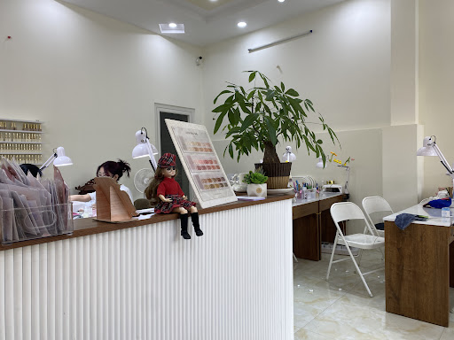 The image depicts an interior space that appears to be a reception area or waiting room in a professional setting such as a clinic, office building, o