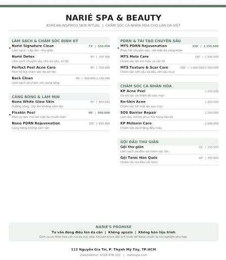 Narié Spa & Beauty | 나리에 스파 Facial spa in Ho Chi Minh City - exterior