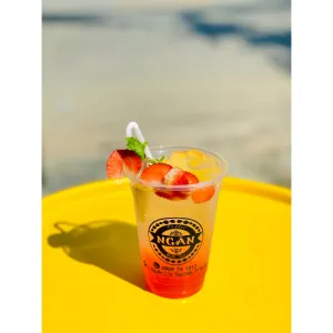 Strawberry soda