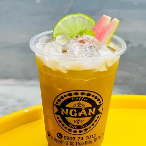 Pink Guava Tea at Ngân Coffee in Saigon