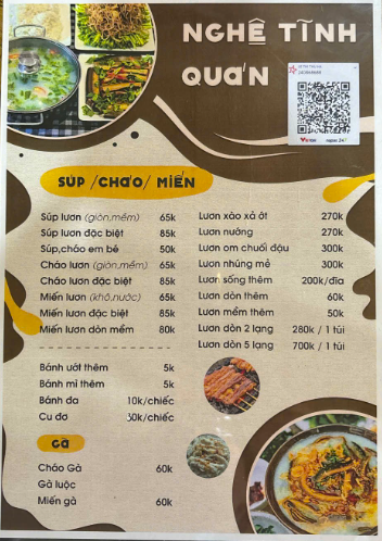 Nghệ Tĩnh Quán | Cháo Miến Lươn Thủ Đức | Quán Ăn Ngon Gần Đây photo 1 in Thao Dien