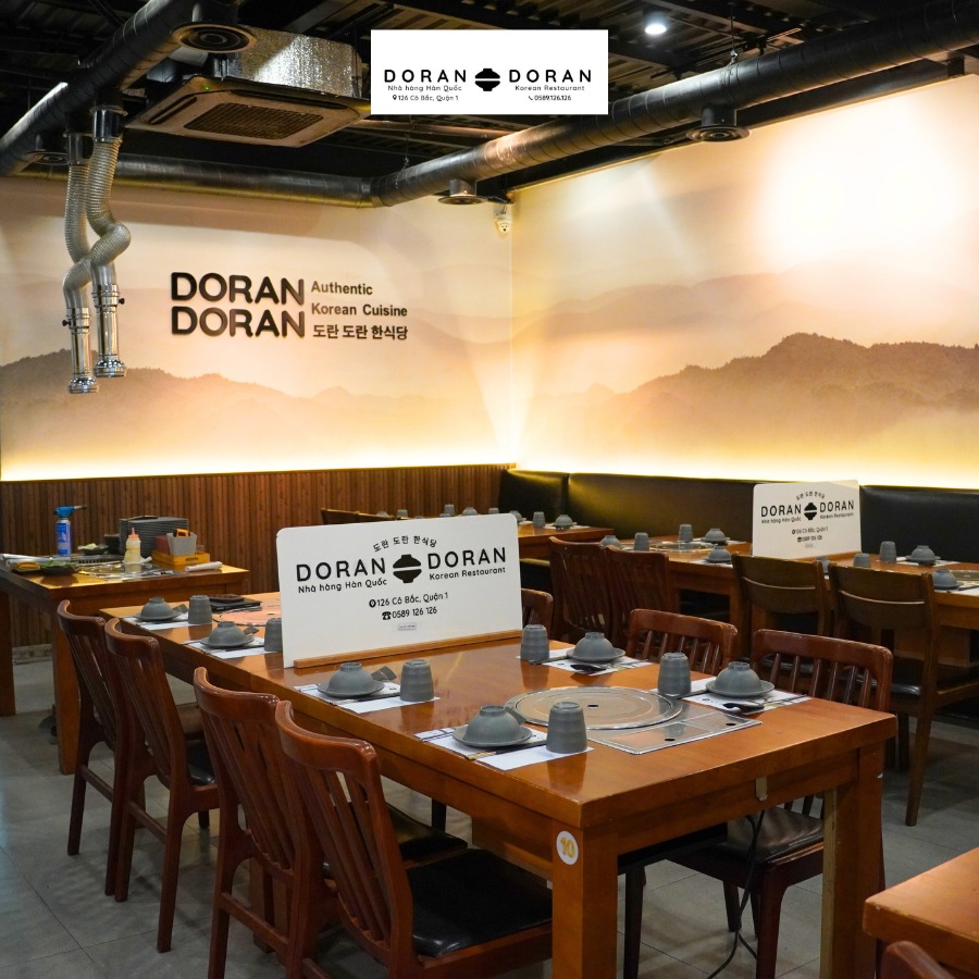 Nhà Hàng Hàn Quốc DORAN DORAN - Korean Restaurant in Thao Dien