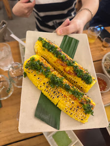 Grilled Corn with Herbs