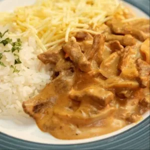 Brazilian Beef Stroganoff / Brazilian Beef Stew at Pasteloa