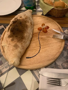 Stuffed Flatbread with Cherry Tomatoes