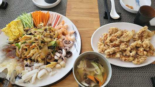 Stir-Fried Seafood Plate