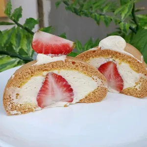 Strawberry vanilla cream Tette