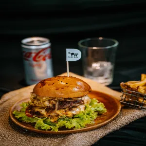 Phatphuc Burger/ Burger Bò X2 at Phatcat Kitchen