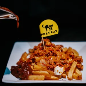 Lemontreal Poutine Fries at Phatcat Kitchen