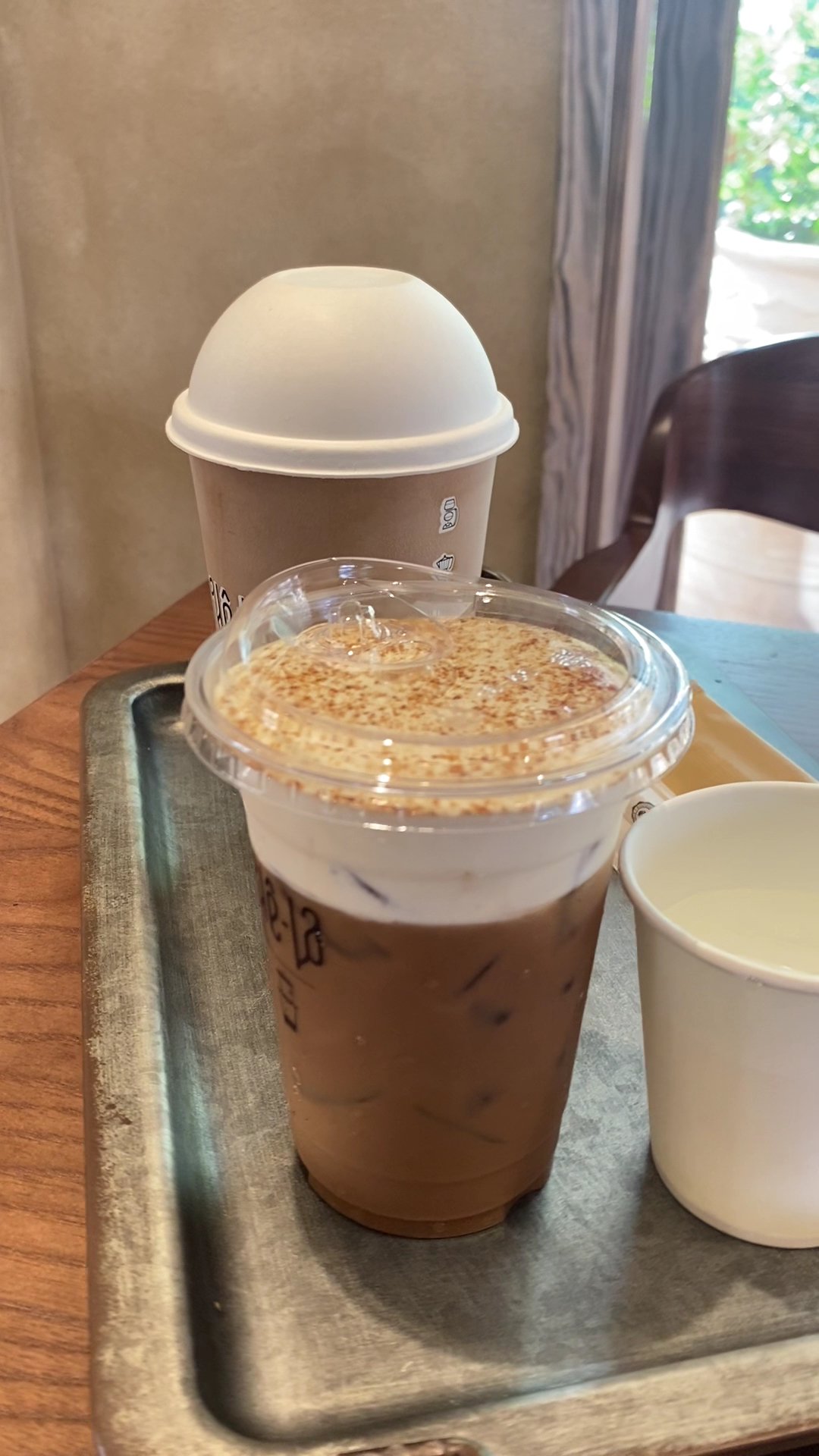 Iced Coffee with Sprinkles