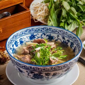 Rare Beef Pho - Hanoi Style at Phở Chào, Thao Dien