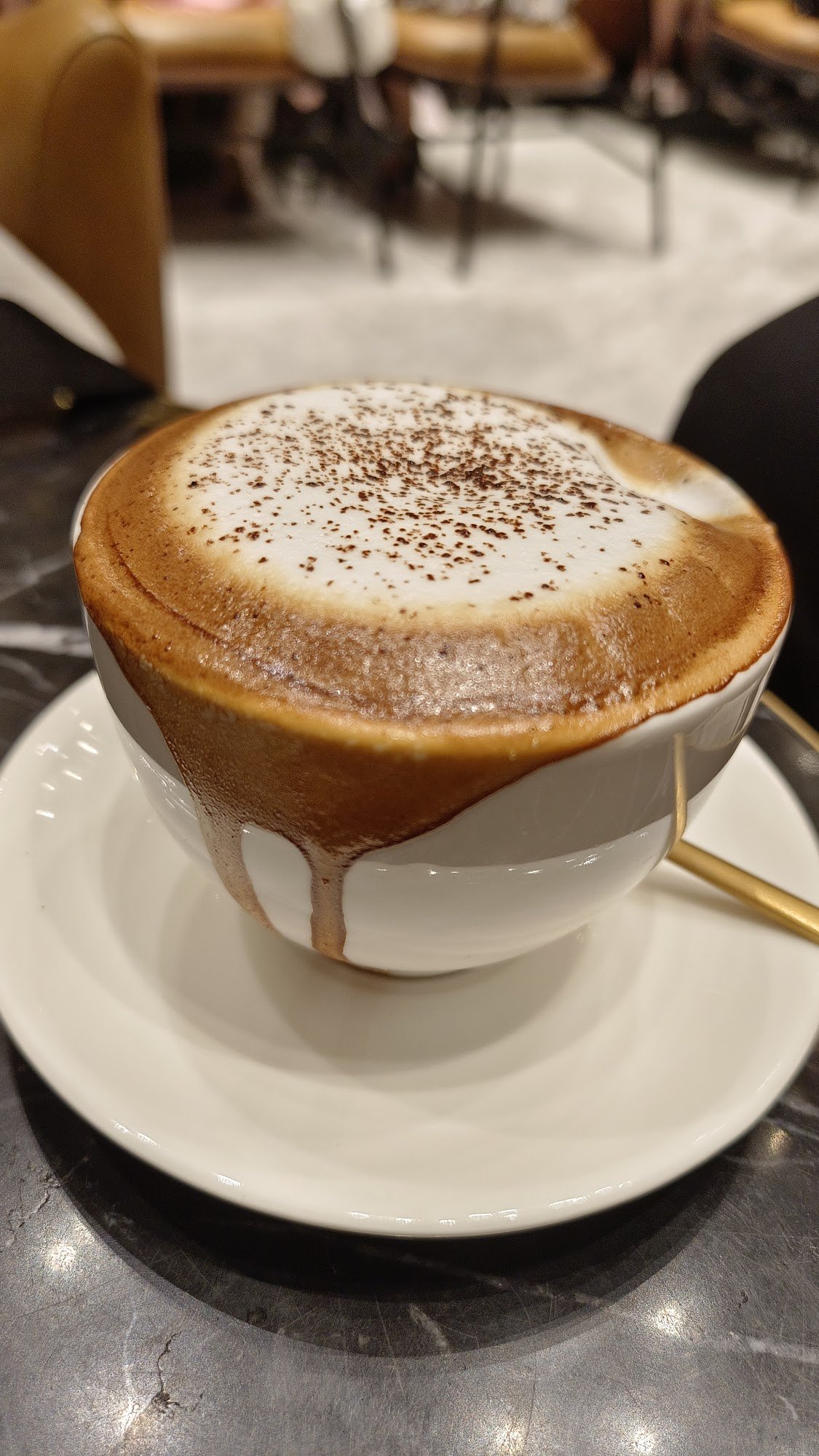 Cappuccino with Cocoa Powder