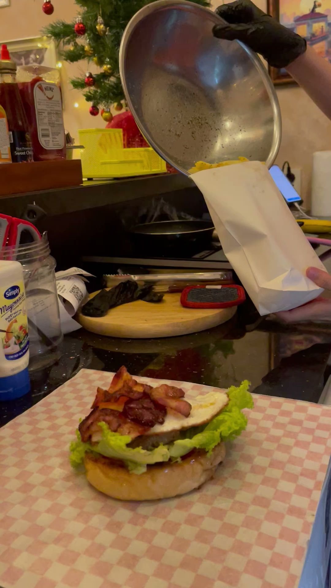 Bacon and Egg Burger