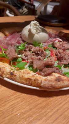 Prosciutto and Burrata Pizza