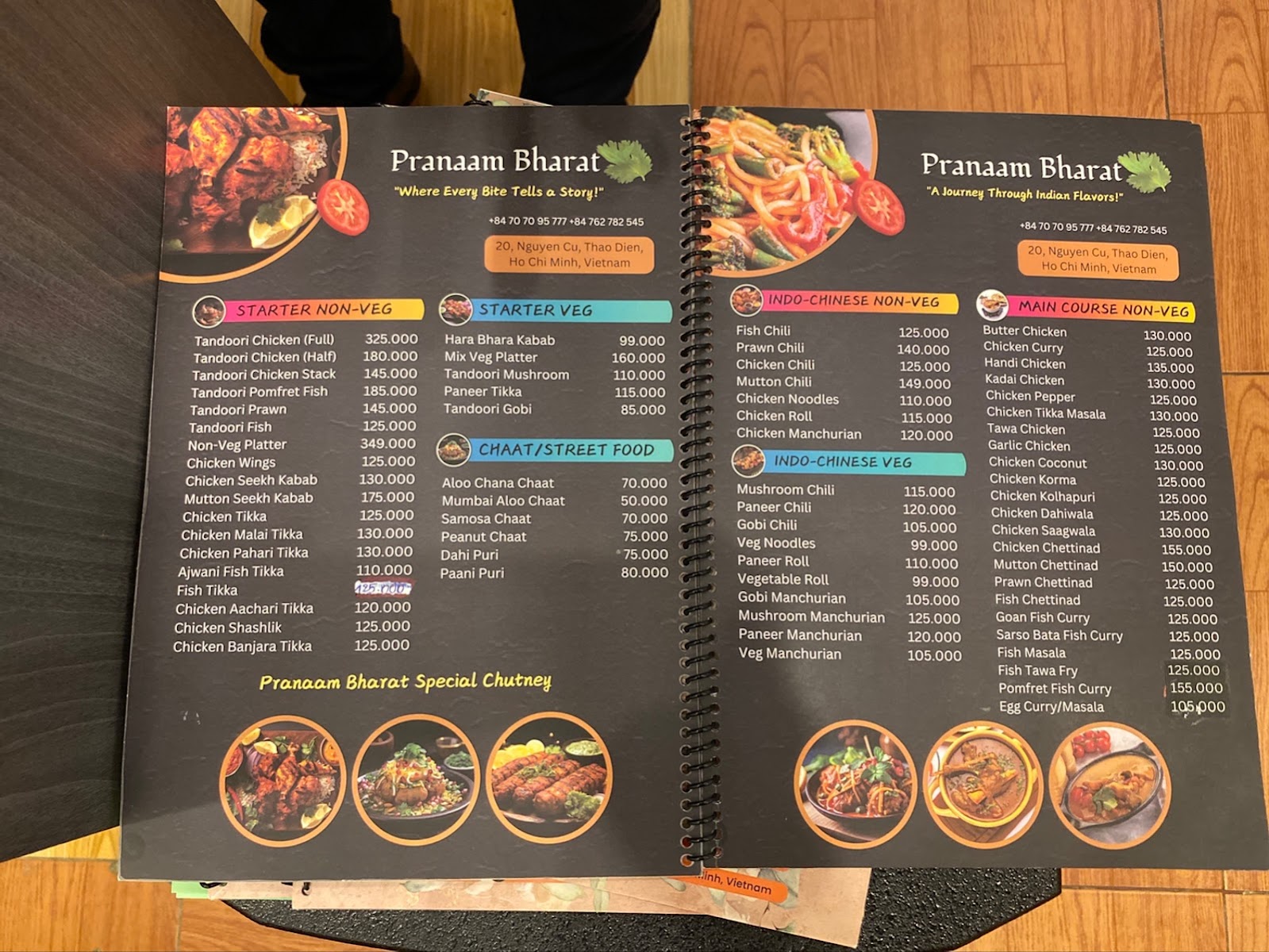 Pranaam Bharat Restaurant, Vietnam photo 2 in Thao Dien