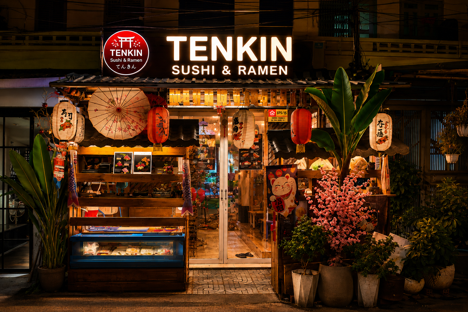 Quán ăn Tenkin Ramen &Sushi - Kyoto Style Japanese Restaurant in Thao Dien