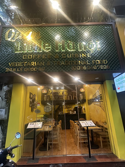 Quán Little Hà Nội - Coffee & Cuisine & Vegetarian & Traditional food Restaurant in Ha Noi - exterior