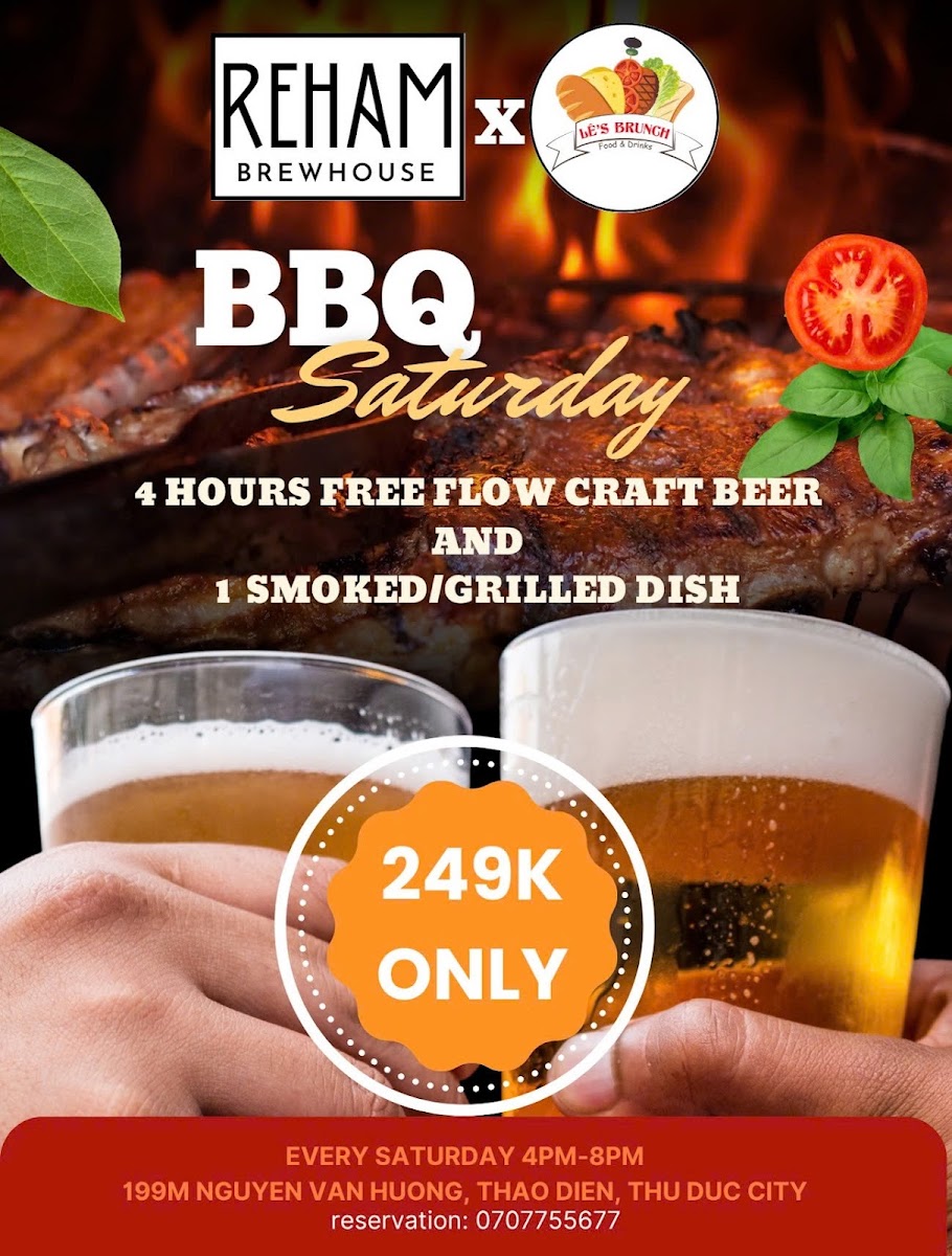Reham Thao Dien Beer Stand - Local Craft Beer in Saigon