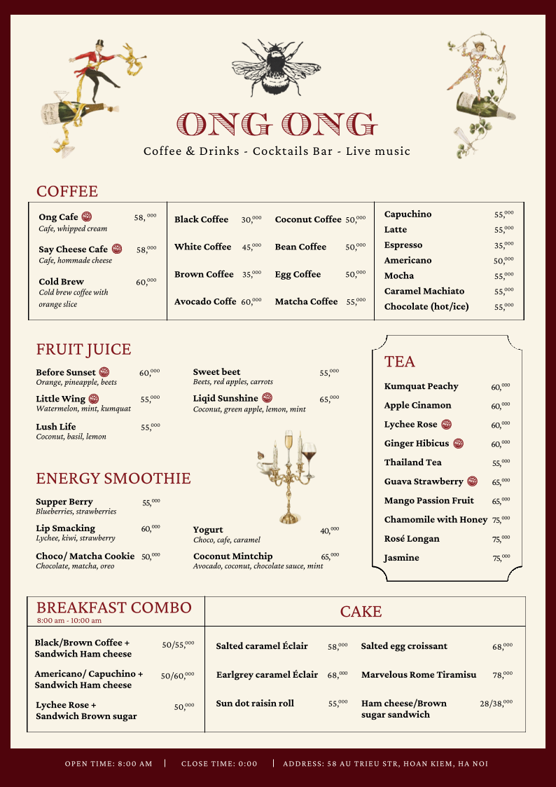 OngOng Bistro - Brunch - Live music - Cocktail bar and more photo 5 in Thao Dien