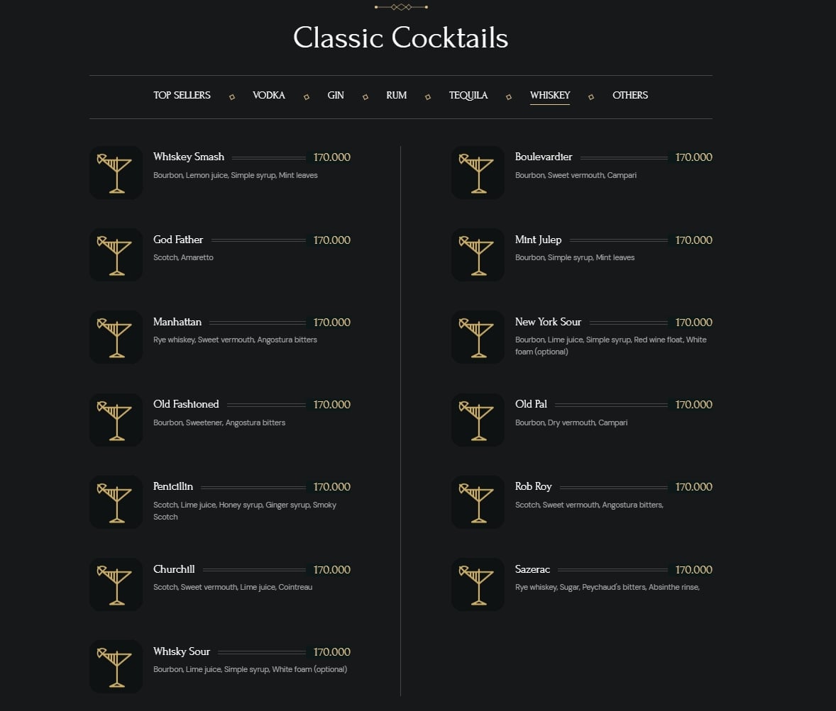 Nectar Hideaway: Speakeasy Rooftop Cocktails Bar photo 8 in Ha Noi