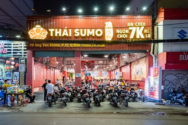 Thai Sumo Hot pot restaurant in Ho Chi Minh City - exterior