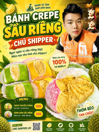 Bánh Crep Sầu Riêng Chú Shipper CN Chính photo 8 in Thao Dien