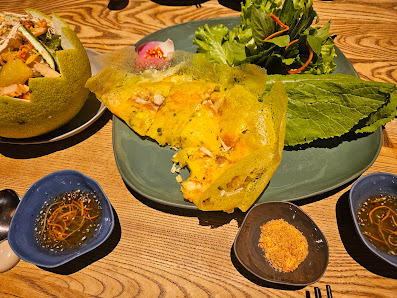 Bánh xèo or Vietnamese spring roll