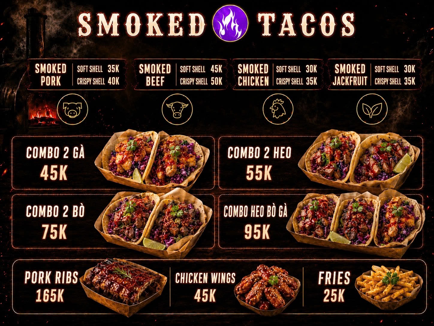 Smoked Tacos - Mexican in Thao Dien