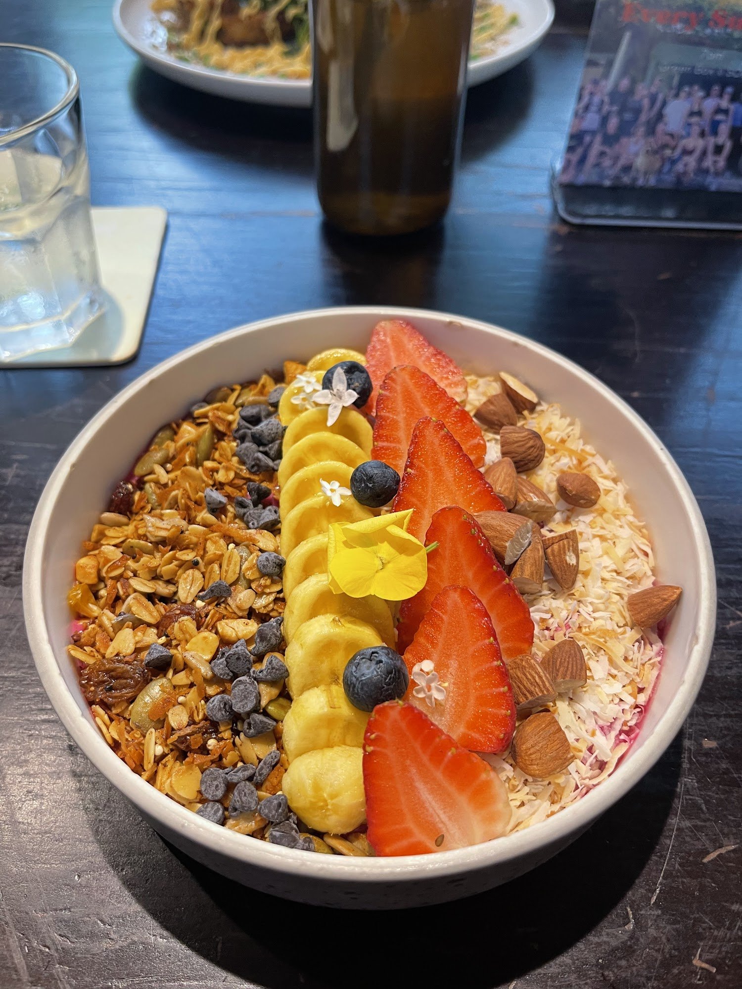 Fruit and Granola Breakfast Bowl