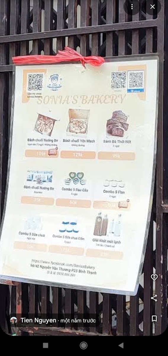 Sonia’s Bakery - Bánh chuối nướng bơ, flan, sữa chua sỉ lẻ photo 3 in Thao Dien