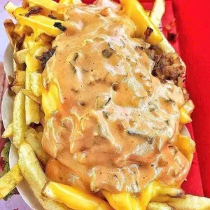 Combo Animal Fries (American Style Wild Fries) + Coca