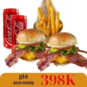 Combo Enjoy for 2 people at Soul Burger