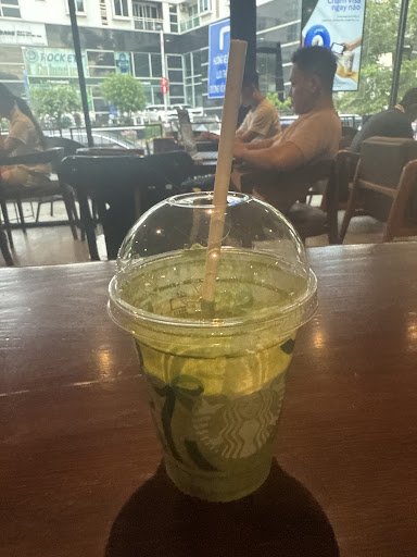 Green Iced Beverage