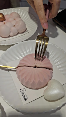Pink Pastry Dessert