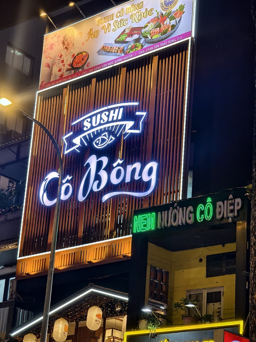 Sushi Cô Bông - Tôn Thất Tùng - Japanese Restaurant in Thao Dien
