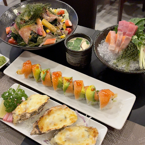 A selection of Japanese dishes