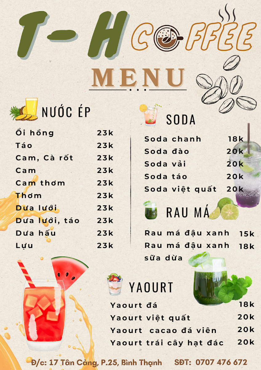 T-H COFFEE in Saigon