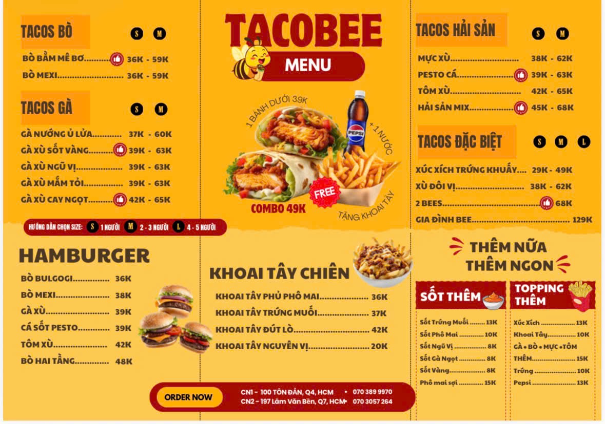 TACOBEE Mexican restaurant in Ho Chi Minh City - exterior