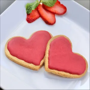 Heart Butter Biscuits (bag of 2)