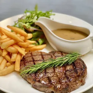 Grilled Aus Beef Ribeye at Tartine Saigon - Lumiere An Phu, Q2